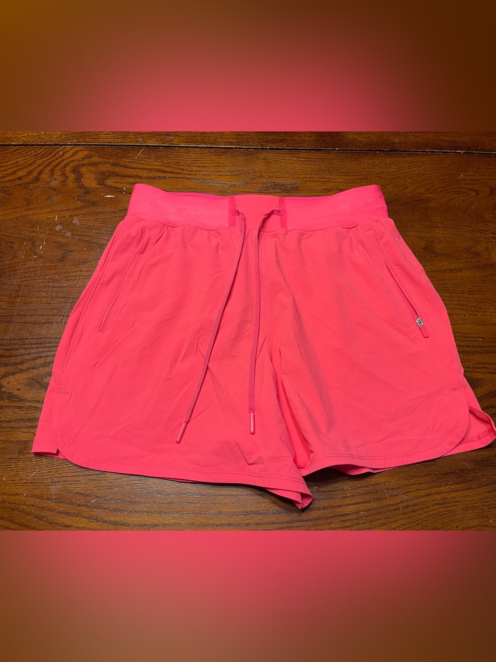 lululemon athletica Pink Athletic Drawstring Shorts size 6